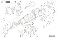 Bosch 3 601 B7A 000 Gbg 6 Bench Grinder 230 V / Eu Spare Parts